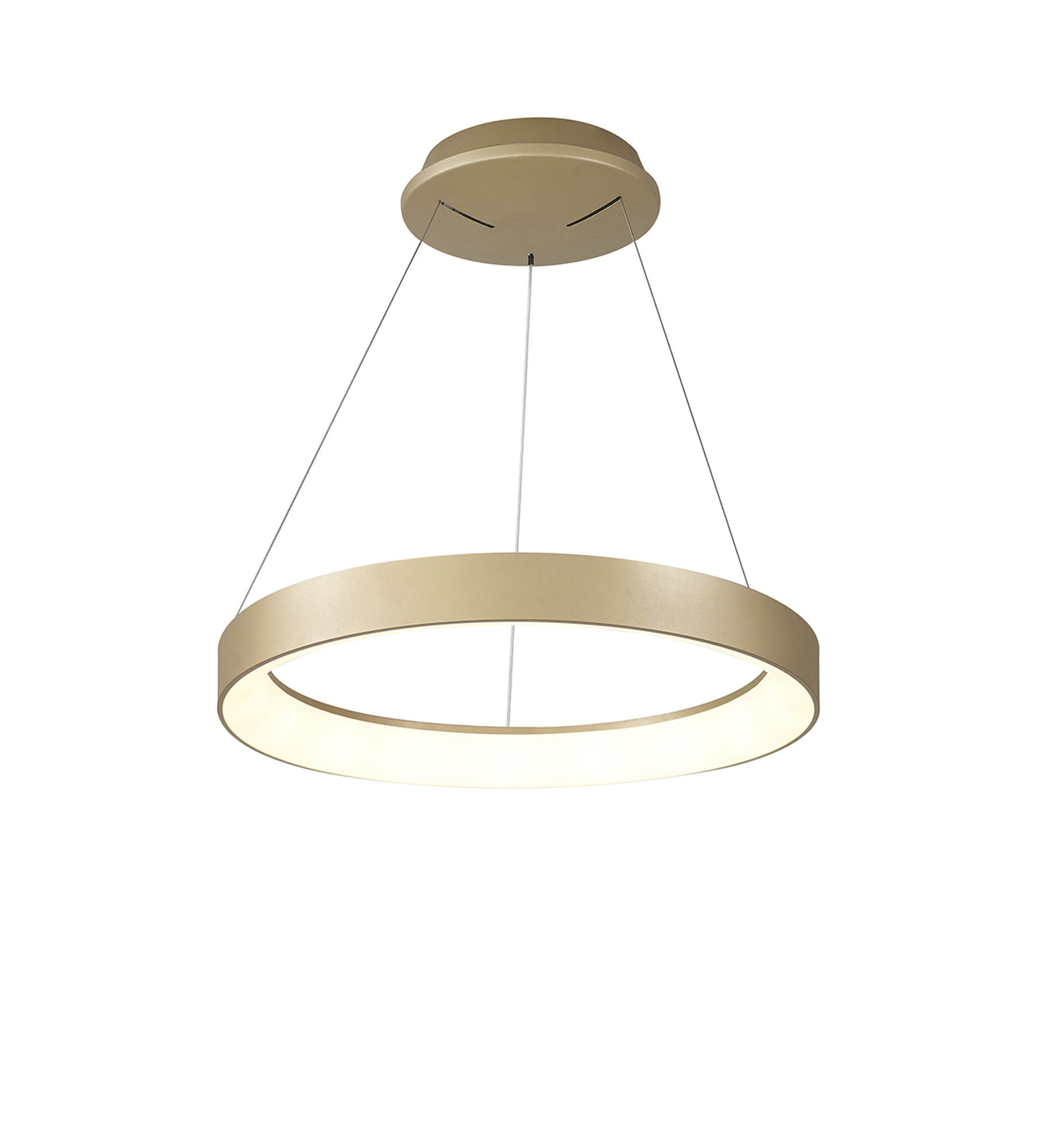 Niseko Gold Ceiling Lights Mantra Fusion Ring Pendants